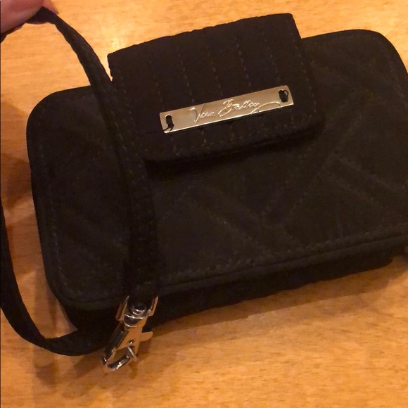 Vera Bradley black wristlet - Picture 6 of 6
